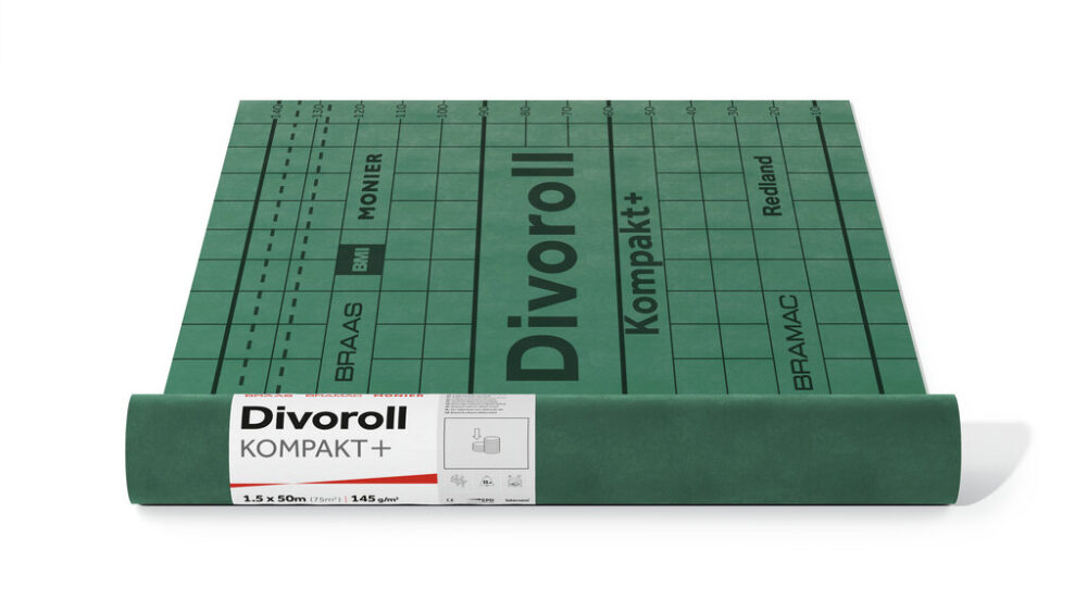 BMI Monier, type Divoroll Kompact+ hoogwaardige dakfolie